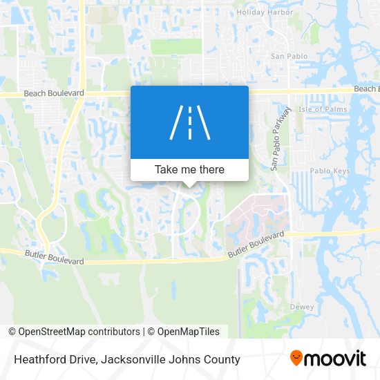 Heathford Drive map