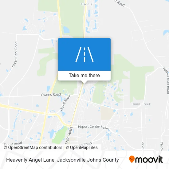 Heavenly Angel Lane map