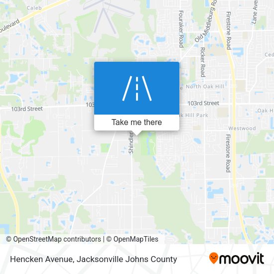Mapa de Hencken Avenue