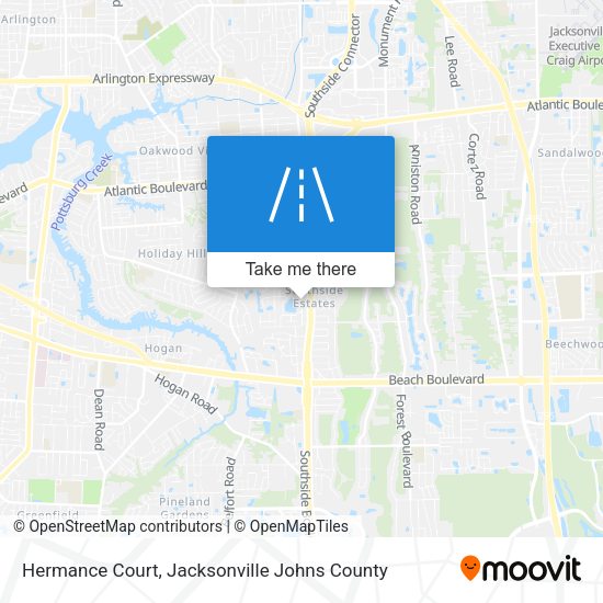 Hermance Court map
