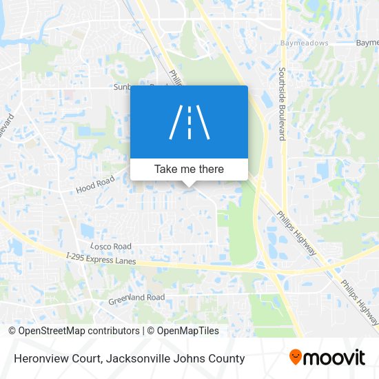 Mapa de Heronview Court