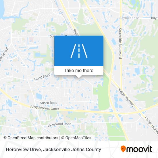 Heronview Drive map