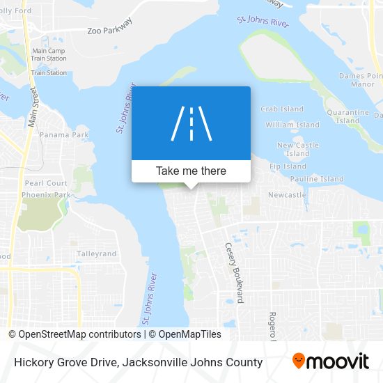 Mapa de Hickory Grove Drive