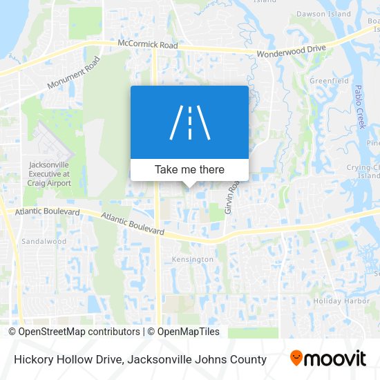 Mapa de Hickory Hollow Drive