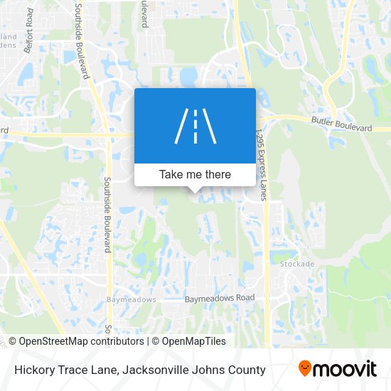 Mapa de Hickory Trace Lane