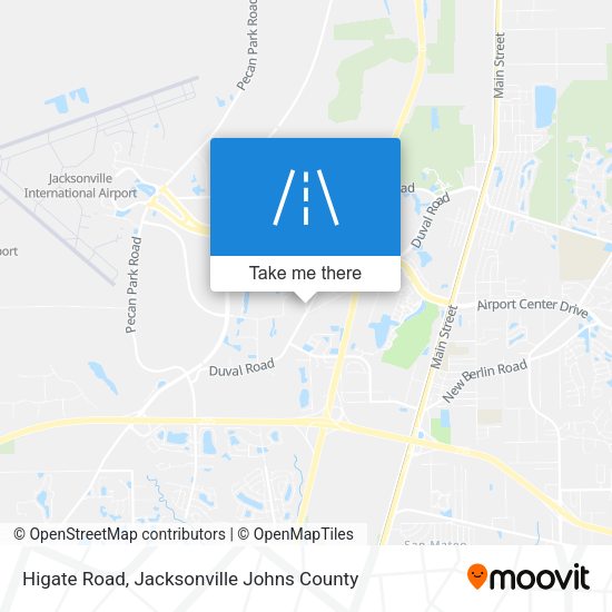 Mapa de Higate Road