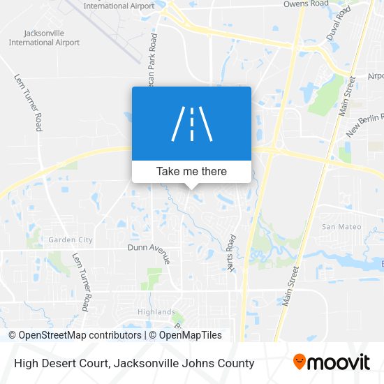 High Desert Court map