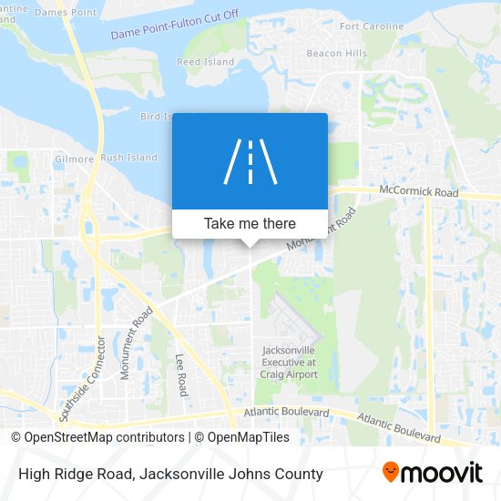 Mapa de High Ridge Road