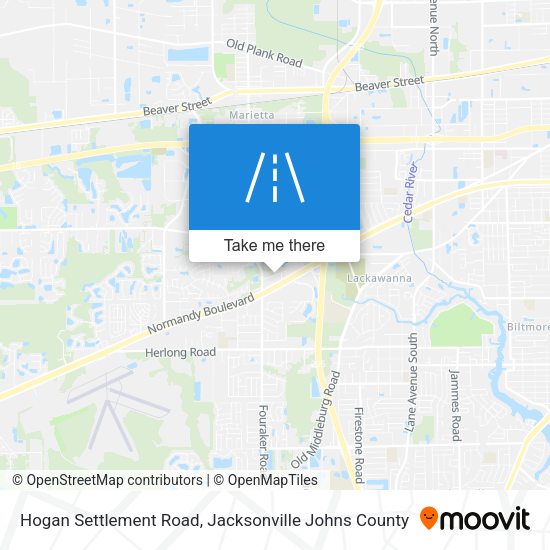 Hogan Settlement Road map
