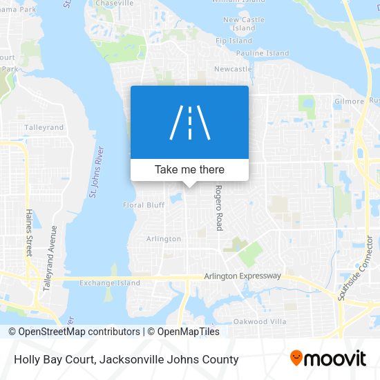 Holly Bay Court map