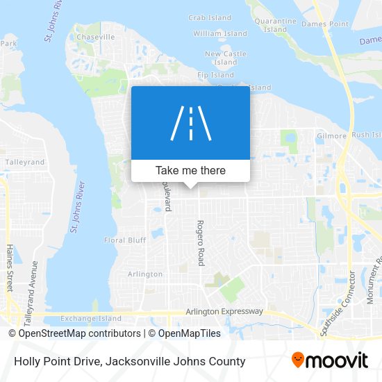 Mapa de Holly Point Drive
