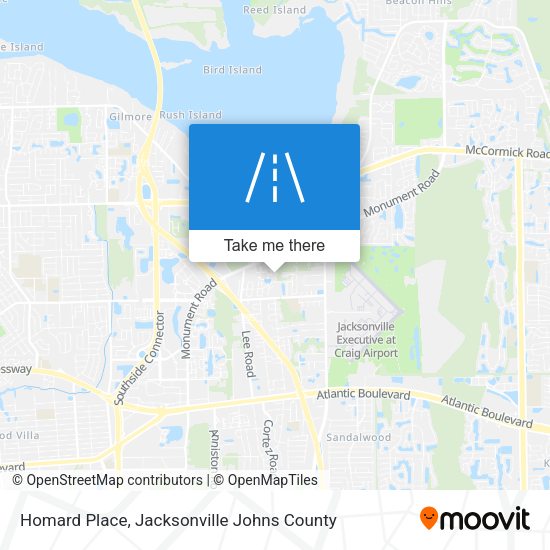 Mapa de Homard Place