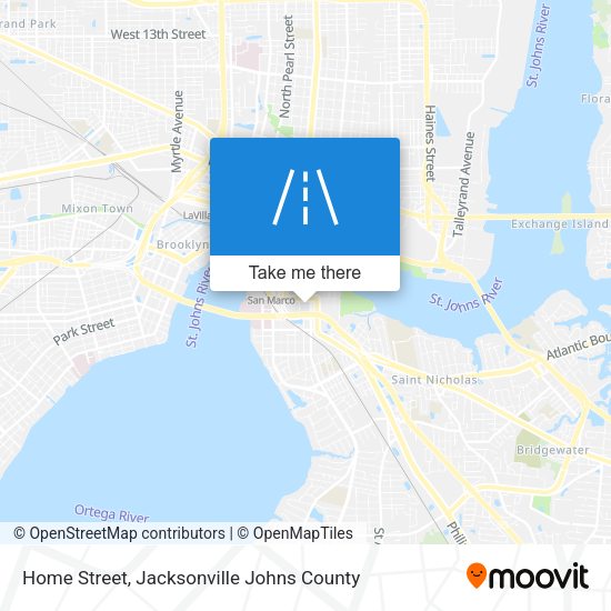 Home Street map