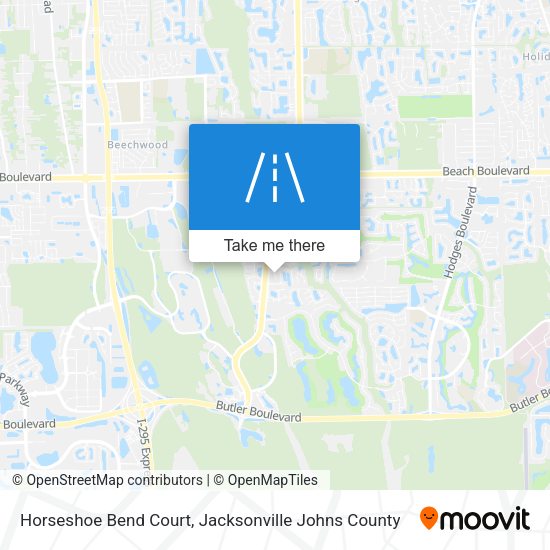 Horseshoe Bend Court map