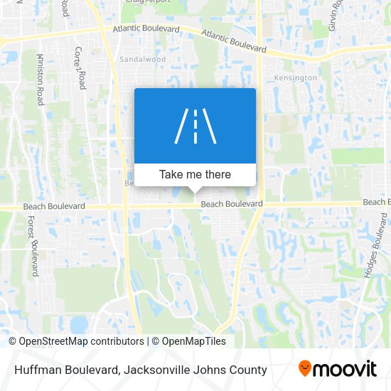 Mapa de Huffman Boulevard
