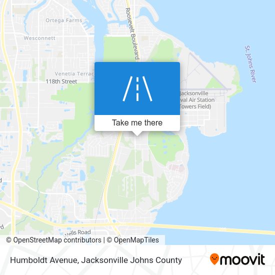 Humboldt Avenue map