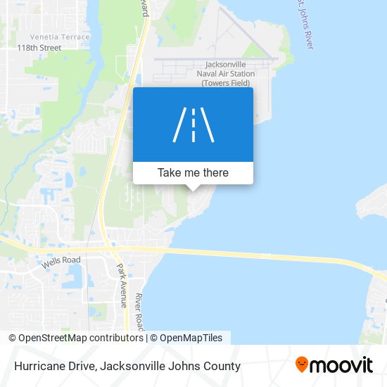 Hurricane Drive map