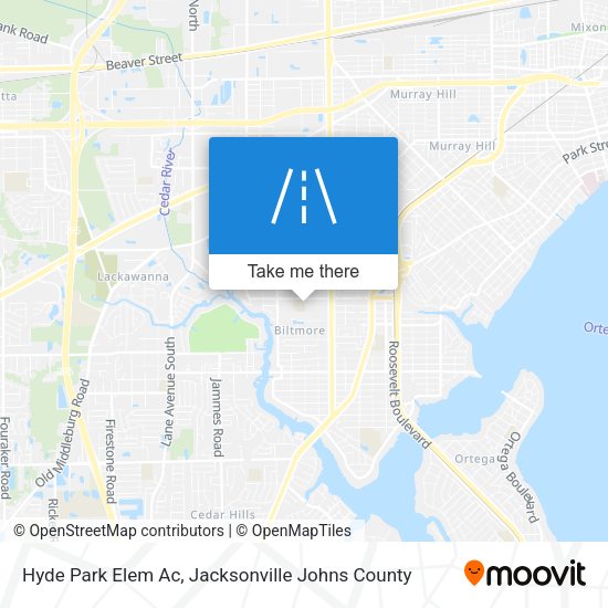 Hyde Park Elem Ac map