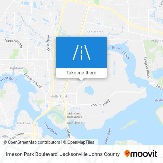 Imeson Park Boulevard map
