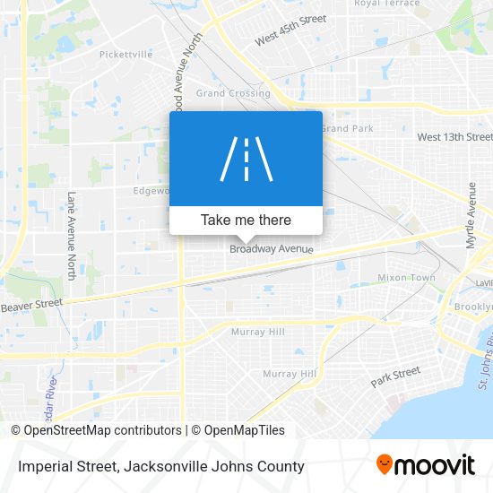 Imperial Street map