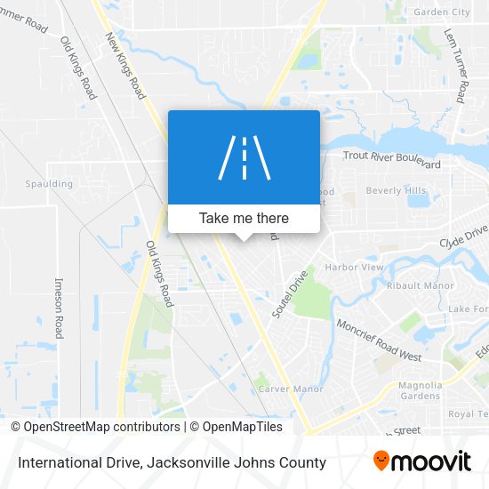 Mapa de International Drive