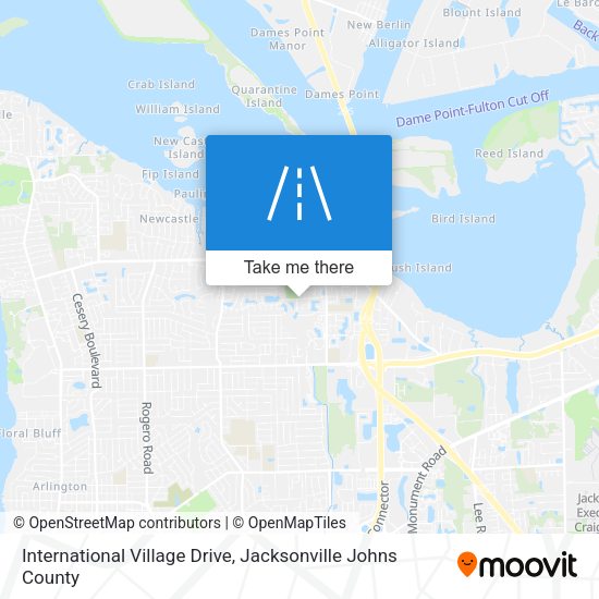 International Village Drive map
