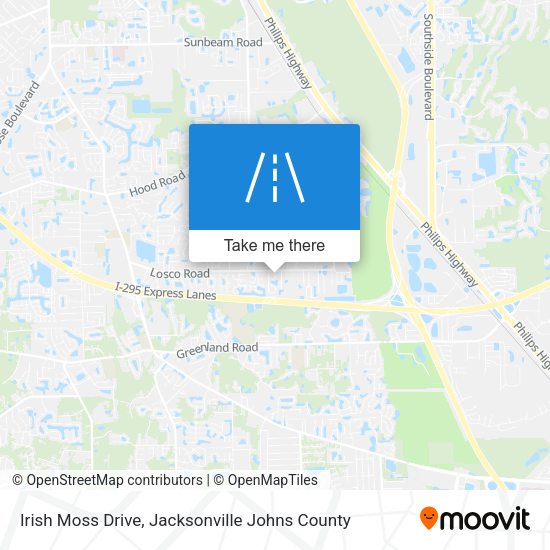 Mapa de Irish Moss Drive
