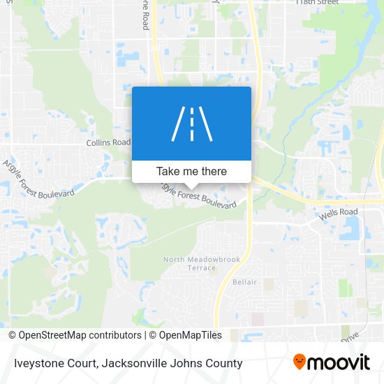 Mapa de Iveystone Court