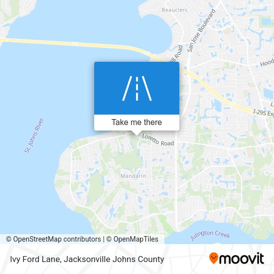 Ivy Ford Lane map