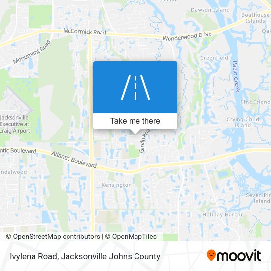 Ivylena Road map