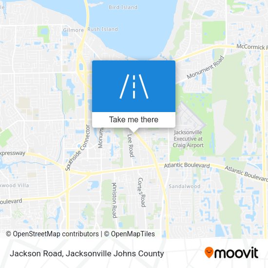 Jackson Road map