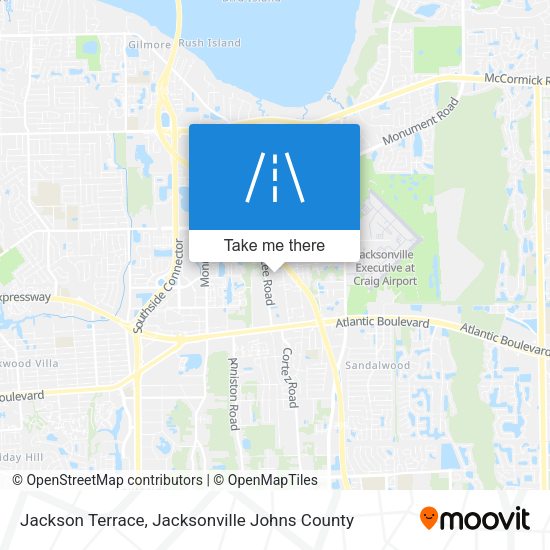 Mapa de Jackson Terrace