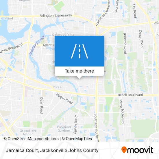 Jamaica Court map