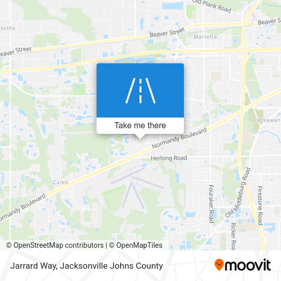 Jarrard Way map