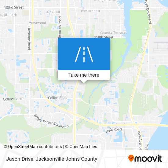 Jason Drive map