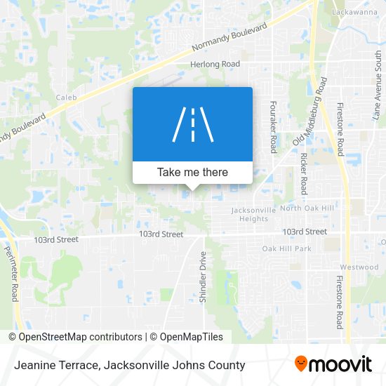 Jeanine Terrace map