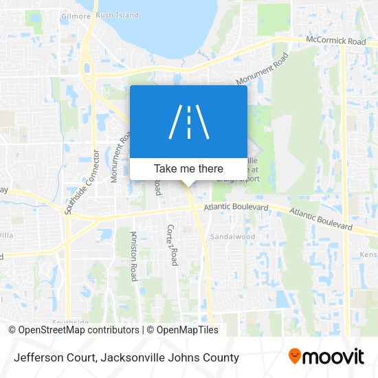 Mapa de Jefferson Court