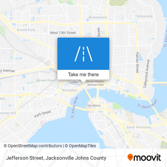 Jefferson Street map