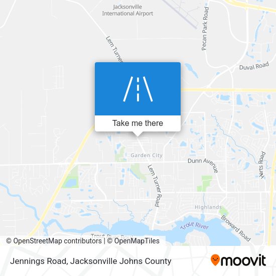 Mapa de Jennings Road