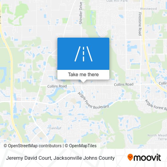 Jeremy David Court map
