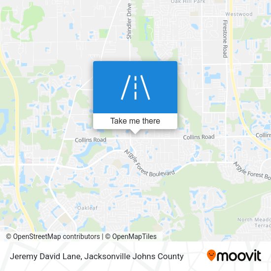 Mapa de Jeremy David Lane