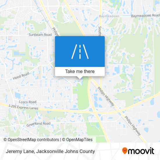 Jeremy Lane map