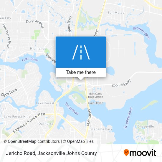 Jericho Road map
