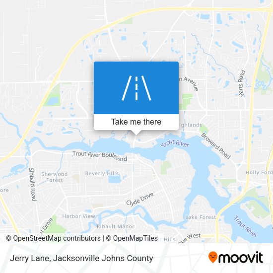 Mapa de Jerry Lane