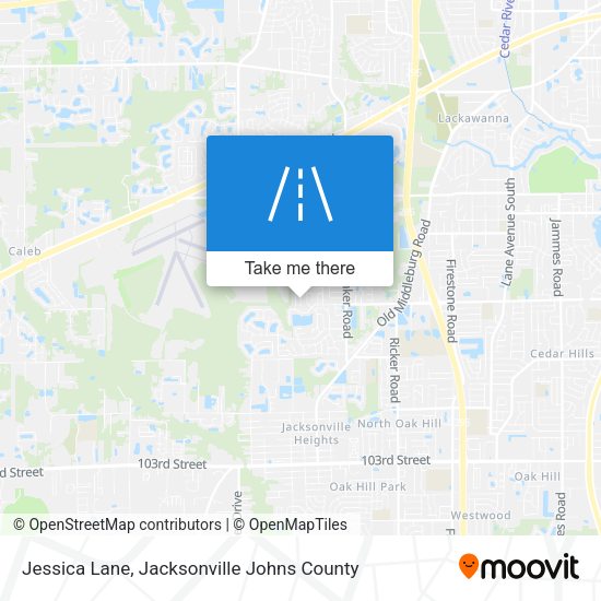 Mapa de Jessica Lane