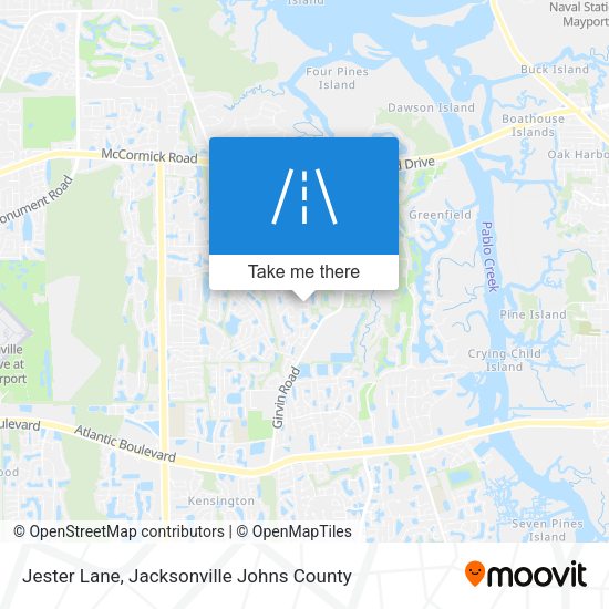 Mapa de Jester Lane