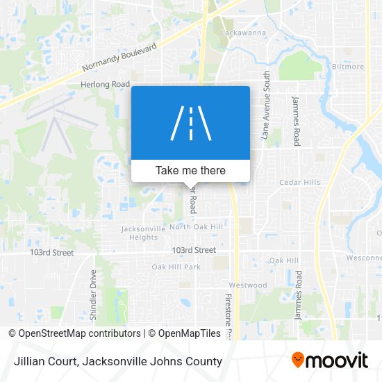 Jillian Court map