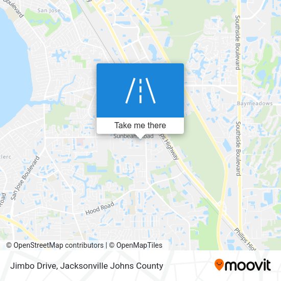 Mapa de Jimbo Drive