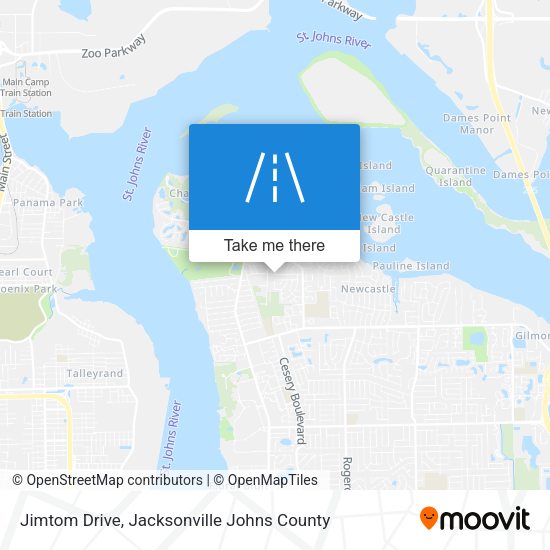 Jimtom Drive map