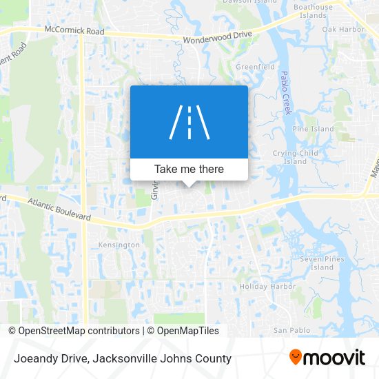Mapa de Joeandy Drive